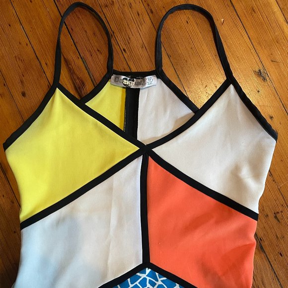 Desigual Colorblock Mini Dress - Picture 2 of 6